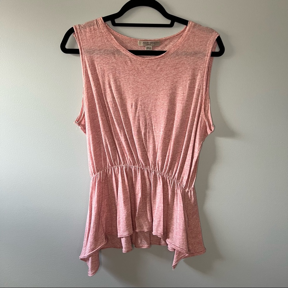 All Saints Pink Tee